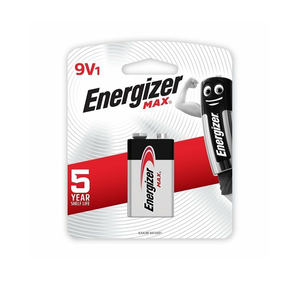 <span class=keywords><strong>Energizer</strong></span> <span class=keywords><strong>Max</strong></span> 6LR61 522 <span class=keywords><strong>9V</strong></span> pilas secas Batería alcalina - Product Image 1
