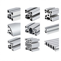 Profilé en aluminium à fente en T 40x40, profil industriel modulaire 4040, cadre de table de travail pour machine CNC, poutre extrudée robuste