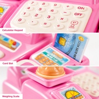 Ensemble de caisse enregistreuse jouet pour enfants, 22 pièces, jeu d'imitation de caissier avec scanner sonore et lumineux et aliments de jeu