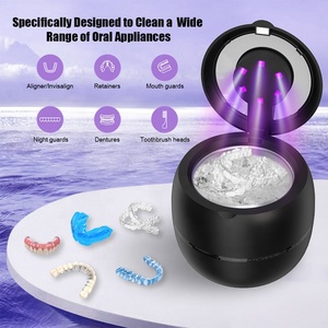 Caja de <span class=keywords><strong>Limpieza</strong></span> Sónica Multifunción a Precios de Fábrica, Limpiador de Protectores Bucales Digital Portátil Mini de Alta Frecuencia para el Hogar - Product Image 1