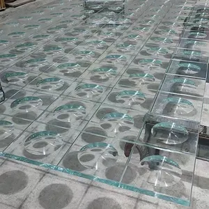Produktion professionell Werkspreis zehrendes durchsichtiges glas mit drei Schichten laminiert für den Bau