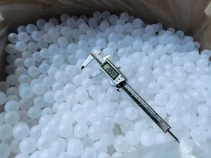 水処理100% BPAフリー、無毒ポリプロピレンホワイト真空水ボール透明プラスチック中空ボール