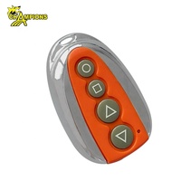 Control Remoto Universal de 4 Botones con Marco Metálico de 315MHz/433MHz, Fácil de Reemplazar la Batería, Copia Cara a Cara, Superventas