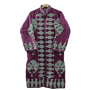 Abrigo Largo de Terciopelo para Mujer, Marca Moountain Boy, Bordado, Cortavientos, con Diseño Floral Gótico, para Invierno - Product Image 6