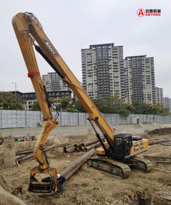 Boor Heien Schroeven Kleine Paal Aandrijfmachine Met Hydraulische Bouwmachines Vibro Hamer - Product Image 4