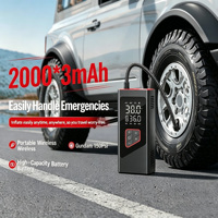 Portable Tyre Inflator Wireless Handheld Car Air Pump Portable for Road Trip