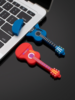Clé USB créative MIOMGN en forme de guitare ou de violon, en PVC, instrument de musique, 8 Go-128 Go, USB 2.0/3.0, avec logo personnalisé, cadeau, clé USB