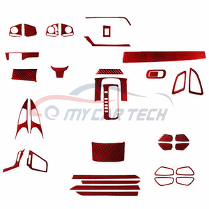 Per <span class=keywords><strong>Honda</strong></span> <span class=keywords><strong>Civic</strong></span> 10a generazione in fibra di carbonio a 2016 2018 Set completo per interni con adesivo per cruscotto - Product Image 2