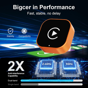 <span class=keywords><strong>Adaptateur</strong></span> <span class=keywords><strong>sans</strong></span> <span class=keywords><strong>fil</strong></span> 2 en 1 CarPlay <span class=keywords><strong>Android</strong></span> <span class=keywords><strong>Auto</strong></span> pour véhicules équipés de CarPlay d'origine, offrant des performances stables et une installation facile - Product Image 2