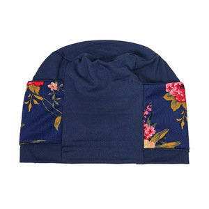 New Fashion Headscarf Hat Printed Headband Twisted Floral Turban Hat Muslim Ladies Soft <b>Hijab</b> Islamic Turban <b>Hijab</b> <b>Caps</b> - Product Image 4