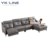 Neues modernes Wohnzimmer Lässig Elegant Einfache Kombination Liege Couch Wohnzimmer Liege Leders ofa Set