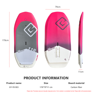 Nouvelle <span class=keywords><strong>planche</strong></span> <span class=keywords><strong>de</strong></span> wing foil en carbone, style hydrofoil, 5'0, 5'2, 5'10, en EPS et PVC, pour débutants en wing foil. - Product Image 4