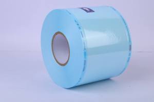Nettoyer et peler facilement clair film bleu et vert emballage de stérilisation médicale rouleaux plats thermoscellage rouleaux d'autoclave plats - Product Image 5