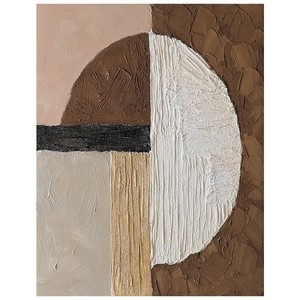 Hand Painted Oil Painting Abstract Texture Art Wabi Sabi Style Living Room <b>Wall</b> Decor No <b>Frame</b> Modern Minimalist <b>Design</b> - Product Image 5