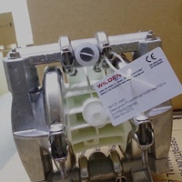 Wilden P1 pompa membran ganda pneumatik, pompa udara aluminium dengan diafragma santoprene