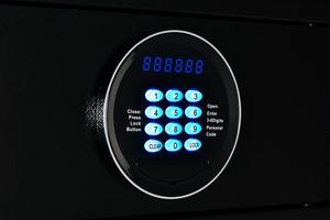 Caja Fuerte Inteligente Mini para Hotel, de Acero, Resistente al Fuego, con Certificación CEU, Cerradura con Llave y Opción Electrónica para Almacenamiento Seguro de Armas - Product Image 5