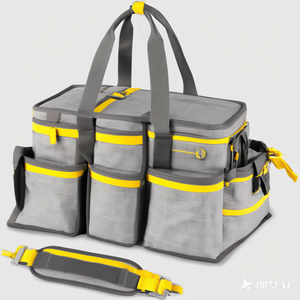 Échantillon gratuit, grand sac de rangement pour outils de nettoyage, sac d'entretien automobile, grand sac de détaillage pour les femmes de ménage, organisateurs d'outils de nettoyage sous la voiture - Product Image 3