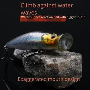 Aotuo Leurre flottant de surface à pulvérisation d'eau pour lancer longue distance, 9,5g 15g, leurre dur pour la pêche au bar et au culter en eau douce - Vente chaude - Product Image 4