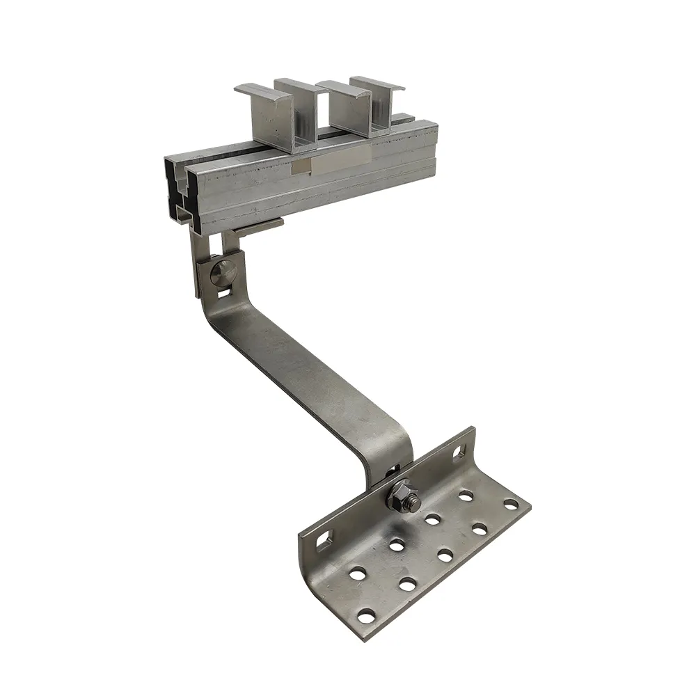 Su misura in alluminio solare tetto di montaggio pannello solare morsetti per tetto solare alluminio mid clamp