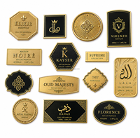 Plaque de nom en métal avec logo personnalisé, étiquette en métal, autocollant en aluminium auto-adhésif, étiquette gravée écologique brossée