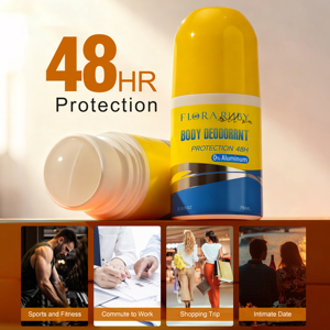 Desodorante en Barra 0% Aluminio - FLORA RUBY, Protección Duradera 48H, 75ML, Tamaño Viaje - Product Image 4