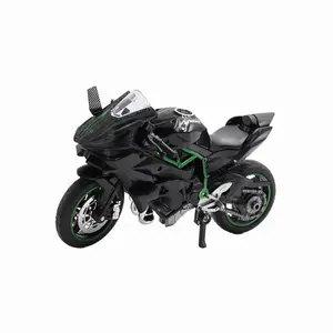 1/18 Kawasaki h2r Alloy Motorcycle Model Vehicles Collectible Hobbies Diecast Motorcycle Model For Boy Toys