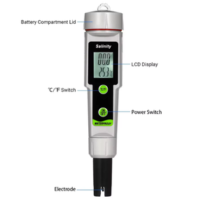 Caneta testadora de salinidade de água salgada de alta precisão medidor de salinidade de água do mar hidrômetro - Product Image 2