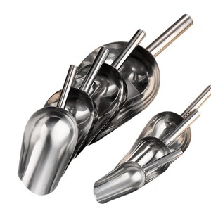 304 Stainless Steel Scoop <b>Set</b> For Kitchen Food Storage Grain Sugar Flour <b>Tea</b> Rice Multi Purpose Dishwasher Safe - Product Image 3