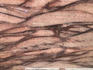 Quarzo <span class=keywords><strong>Rosso</strong></span> Naturale Colinas, <span class=keywords><strong>Pietra</strong></span> Lussuosa <span class=keywords><strong>Rosso</strong></span>-Marrone con Venature Stratificate a Flusso Paesaggistico per Pareti Decorative e Pavimentazioni - Product Image 3