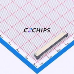 FPC-1.0AX-30PWCR-H25 FFC/FPC Connector SMD,P=1mm,Horizontal Mount Connector Drawer Type Bottom Contact 30P 1mm - Product Image 1