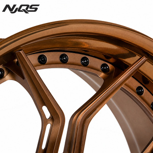 ล้อแม็กซ์ NJQS ขอบ 18x9 20x10 21x11.5 20 26 นิ้ว 2 ชิ้น ทำจากอะลูมิเนียม สำหรับ Rx8 745i 5x130 5x114.3 5x120 - Product Image 4