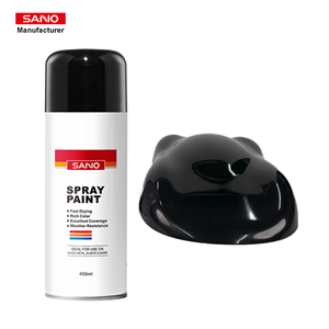 Peinture aérosol personnalisée en aérosol Blanc Noir Ral Panton Revêtement en <span class=keywords><strong>bois</strong></span> Multi-Colorful SANVO Black Metal Spray Paint - Product Image 1
