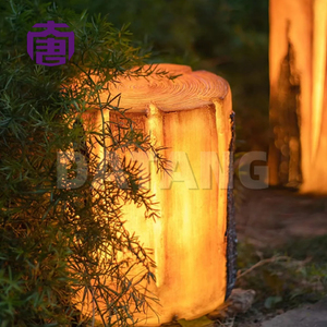 Lámpara Decorativa LED Grande para Exteriores con Forma de Tronco de Árbol 3D, Personalizable, Impermeable IP65, de Resina y Fibra de Vidrio, para Paisajes Navideños - Product Image 3