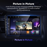 Radio Reproductor de DVD para Auto con Pantalla Táctil Android Universal de 9 Pulgadas, USB, Bluetooth, WIFI y Carplay, Disponible en Fábrica