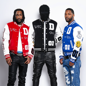 Personnalisé Chenille Broderie Polaire Collège Vestes Letterman Hommes Varsity Baseball Veste Varsités Vestes Fabricant - Product Image 1
