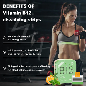 ฟิล์ม B12วิตามินละลายในช่องปากแผ่นฟิล์มลูกอมเสริมภูมิคุ้มกันและอาหารเสริมวิตามิน B12ละลายเร็วขายส่ง - Product Image 6