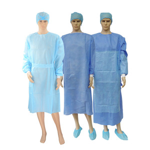 <span class=keywords><strong>Blouse</strong></span> d'isolement médicale <span class=keywords><strong>jetable</strong></span> SMS Doctor, stérile ou chirurgicale, pour patient - Product Image 1