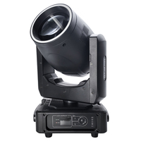 Mini Cabeza Móvil de Haz de Luz de 230W, LED de Alta Luminosidad con Control DMX para Escenarios, Discotecas y Decoración de Eventos