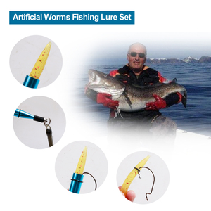 133 pièces bâton souple ver Kit de pêche poids de balle crochets décalés O anneaux Wacky Rig boîte à outils basse leurre plomb pour lac vivaneau - Product Image 5