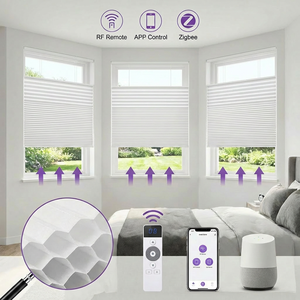 <span class=keywords><strong>Persianas</strong></span> Celulares Inalámbricas de Tamaño Personalizado, Ahorro de Energía, <span class=keywords><strong>Aislamiento</strong></span> Térmico, para el Hogar, Venta al Por Mayor - Product Image 1