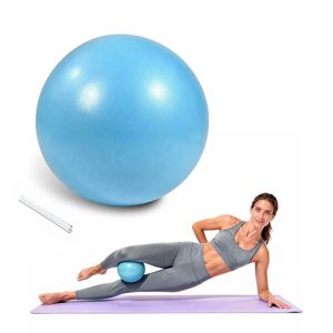 Ballons de yoga, ballon de yoga pour l'exercice, 25 cm, pour l'entraînement des adducteurs de la hanche, la coordination du tronc, le Pilates, la mobilité et les exercices de réadaptation - Product Image 4