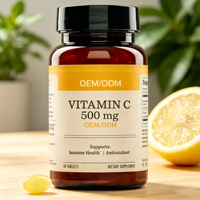 Comprimés de Vitamine C Haute Concentration Antioxydant Soutien Immunitaire Santé de la Peau Soutien du Collagène Complément Alimentaire pour Adultes