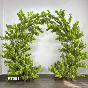 Arco de Flores de Cerezo de Seda Verde Personalizable para Fondo de Boda, Decoración de Escenario para Fiestas, Eventos de Año Nuevo - Product Image 2