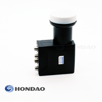 Hondao HD403 Universeller Ku-Band Hochleistungs-Quad-Output 4K Digitaler Satelliten-LNB für Großhandelslieferanten