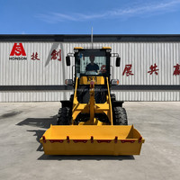 Nouvelle mini-chargeuse sur pneus chinoise de 3 mètres de hauteur de levage, capacité de charge de 1000 kg, avec moteur puissant, pour usage agricole, domestique et commercial.