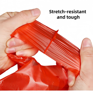 ถุงใส่อาหารพลาสติกสีฟ้า11x17x21นิ้วสำหรับเสื้อยืดเสื้อกั๊กเคี้ยวหมากฝรั่งสำหรับใส่อาหารสัตว์เลี้ยง - Product Image 6