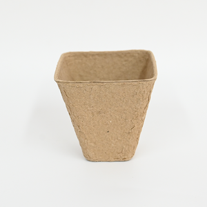 Pots de semis en pulpe de qualité commerciale, plateaux de pépinière biodégradables, coupelles de démarrage carrées et rondes pour l'horticulture à grande échelle - Product Image 2