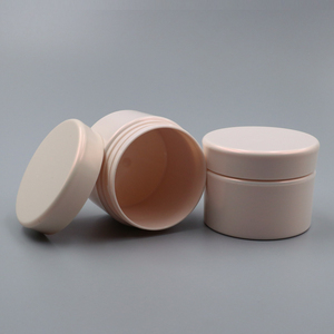 Tùy chỉnh vòng <span class=keywords><strong>100ml</strong></span> trắng kem Jar chăm sóc da Lotion <span class=keywords><strong>Tank</strong></span> Rỗng Mỹ phẩm bao bì kem có thể với nắp - Product Image 5