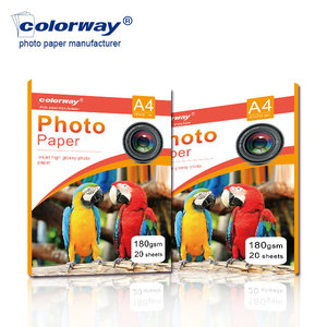 Colorway Fabrication A4 <span class=keywords><strong>A3</strong></span> 8.5 "x 11" <span class=keywords><strong>Papier</strong></span> autocollant brillant à jet d'encre <span class=keywords><strong>Papier</strong></span> autocollant autocollant personnalisé étanche de qualité transparente - Product Image 4