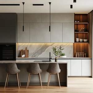 Cbmmtt وقفة واحدة مطبخ البيت كله الحمام المشي في خزانة خزانة خزانة خزانة خزانة غرفة التلفزيون التخصيص - Product Image 2